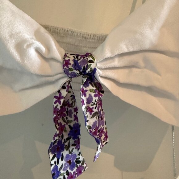 Favorite Daughter Savannah Bra Top in White - Picture 9 of 11